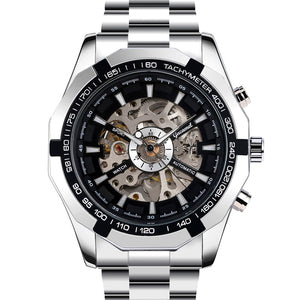 Luxein Vanguard | Men's Automatic Skeleton Business Watch